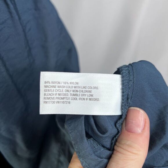 Isabel by Ingrid + Isabel Blue Cut Out Waist Sides Midi Maternity Dress Size XS - Picture 13 of 16